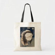 提灯のお化け, fantasma de la linterna, Hokusai, Ukiyo-e  Bolsas