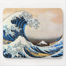 神奈川沖浪裏, gran onda del 北斎, Hokusai Tapetes De Raton