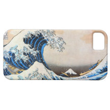 神奈川沖浪裏, gran onda del 北斎, Hokusai, Ukiyo-e iPhone 5 Case-Mate Protector
