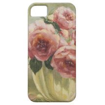 0437 rosas ingleses en jarra iPhone 5 cárcasas
