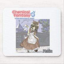 078 Platin de la fantasía química (platino) Tapetes De Raton