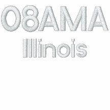 08AMA, Illinois Sudadera Bordada