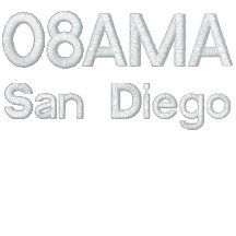 08AMA, San Diego Sudadera Bordada Con Capucha