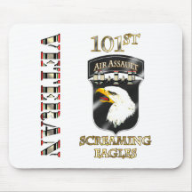 101o Veterano de la división aerotransportada OIF Tapetes De Raton