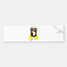 101st_Airborne_Division-1ribbon Etiqueta De Parachoque