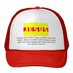 10:9 de los romanos gorro