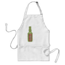 10 botellas verdes 8 delantales
