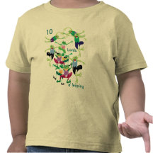 10 señores un salto camisetas