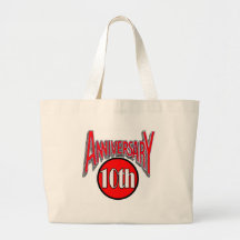 10mo Regalos del aniversario de boda Bolsa De Mano