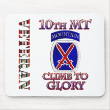 10mo Veterano de la montaña OEF OIF Tapete De Ratón