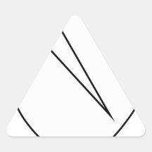 111o División de Infanterie Calcomanías Triangulos