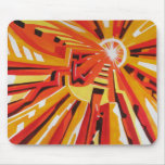 #11 de pintura abstracto tapetes de ratones