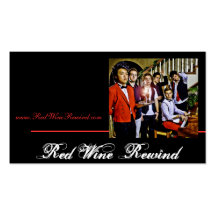 11, _____, _________, rebobinado del vino rojo, WW Plantilla De Tarjeta De Negocio