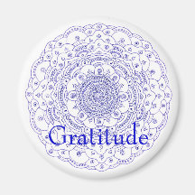 11Mandala 6, gratitud Imanes De Nevera