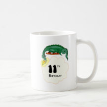 11mo Dragón del cumpleaños Tazas