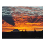 11X14 el Monte Rainier y su sombra Foto