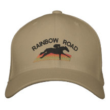 120571192663364792, CAMINO DEL ARCO IRIS GORRA DE BÉISBOL BORDADA
