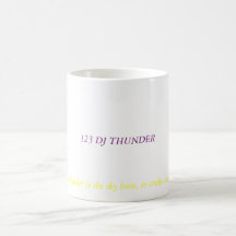 123 DJ TRUENAN, "como trueno en el cielo llevado,… Tazas