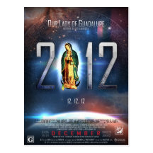 12.12.12 Celebración de nuestra señora de Guadalup Tarjetas Postales