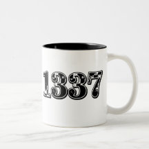 1337 $17,95 dos entonaron la taza de café