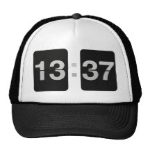 13:37 del reloj de L33T Gorros