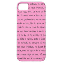 13:4 de Corintios - 7, el personalizar color de fo iPhone 5 Carcasas