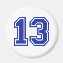 13 - trece imán