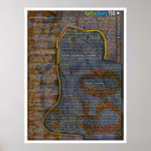 150o poster de la batalla del aniversario de Getty