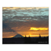 #15 el Monte Rainier y su sombra Arte Fotográfico