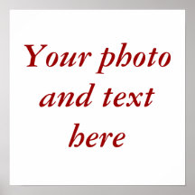 15"" lona personalizada x15 posters