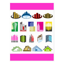 16-Free-Real-Estate-Vector-Logo-types Postales