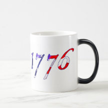 1776 estrellas y rayas 'taza morphing "