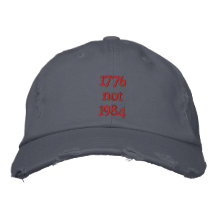 1776 no 1984 gorros bordados