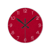 17 sombras de reloj rojo