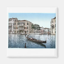 1890's de Italia Venecia Palazza DA Mula Imanes De Nevera