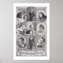 1897 teatro del cuadrado de la unión de Keith - Ne Poster