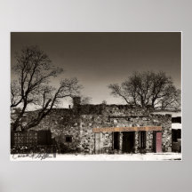 18"" casa de campo de la montaña del Poster-Órgano
