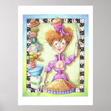 18" X24" POSTER - REINA DE TARTAS