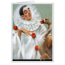 ¡1908!!! TEATRO FRANCÉS DEL "BIRDS OF A FEATHER" TARJETAS