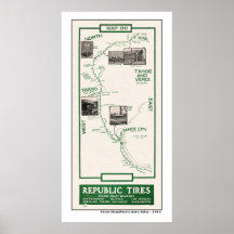 1914 mapa, Truckee a Verdi Impresiones