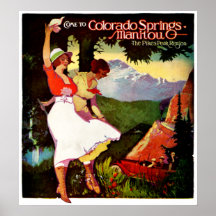 1919 lucios enarbolan el poster de Colorado