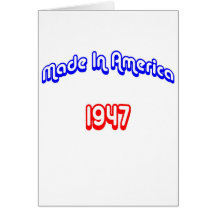1947 hizo en América Felicitaciones