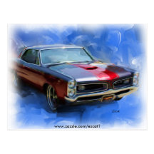 1966 GTO POSTALES