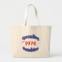 1974 soles de extensión bolsa lienzo