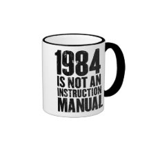 1984 no es una taza del manual de la instrucción