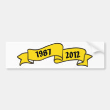 1987 AUTO STICKER