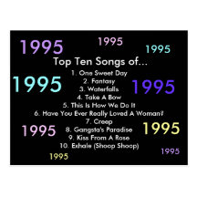 1995 canciones tarjetas postales