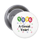 1996 un cumpleaños del gran año pin