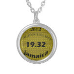 19,32 Collar olímpico de la plata esterlina de Jam