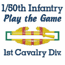 1/50o Inf. 1r Camisa bordada CIB de Cav Div